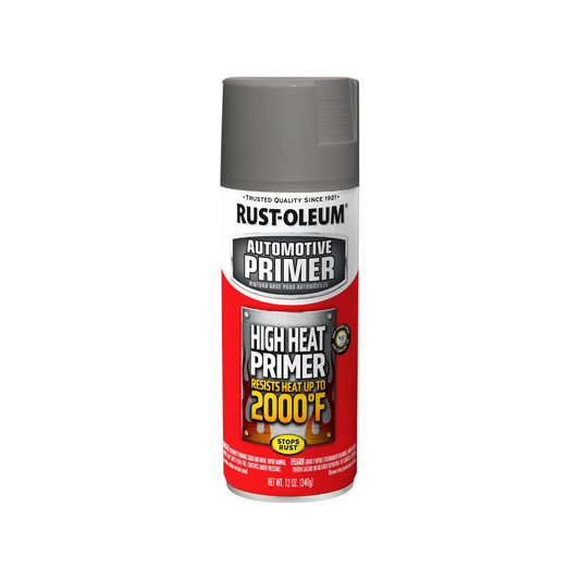 Automotive High Heat Primer Spray (Gray, 12oz)